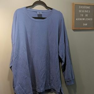 Cute oversized comfort colors ls t shirt